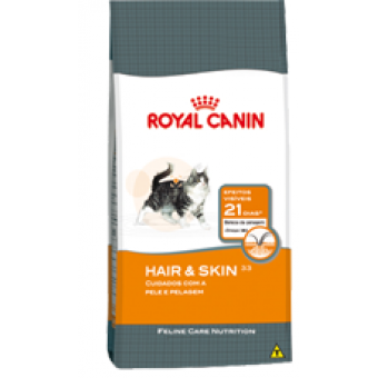 Hair e Skin Felina Royal Canin - 1,5 kg